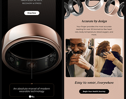 Email Design - Oura Ring