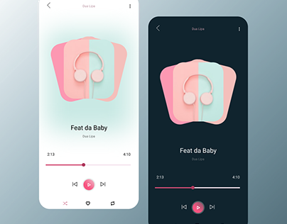 Music Player - Redesign Mobile App