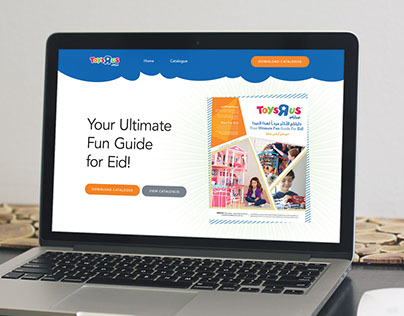 ToysRus Eid Campaign Landing Page