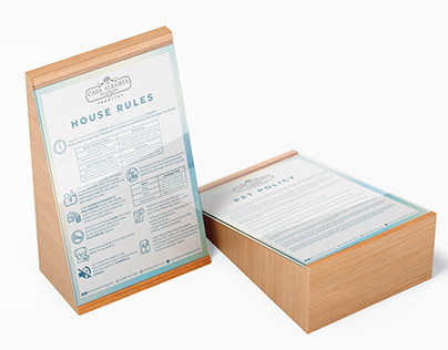 House Rules - Display Card