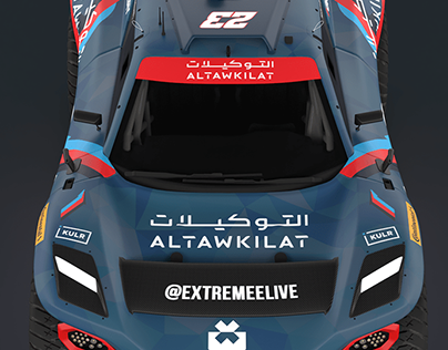 Andretti ALTAWKILAT Extreme-E - Livery Concept