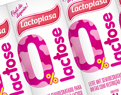 Lactoplasa 0% Lactose . Milk Packaging