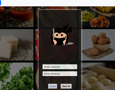Foodie Ninja - App Mascot