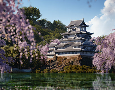 CGI - Japanese castle