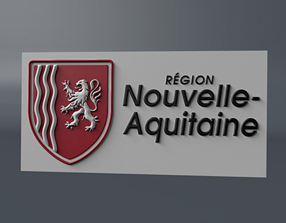 Modélisation du logo de la région Aquitaine