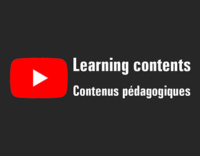 Youtube Learning contents