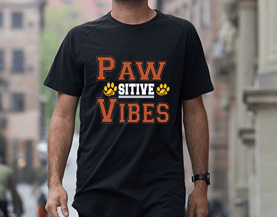Dog Typography t-shirt design