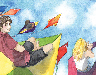 WATERCOLOR ILLUSTRATIONS FOR HUMAN CARE ASSOCIATION