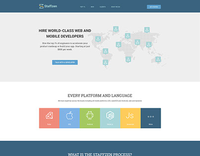 Staffzen.com - Responsive Website Design