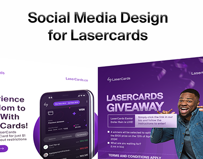 Social Media Designs for LaserCards