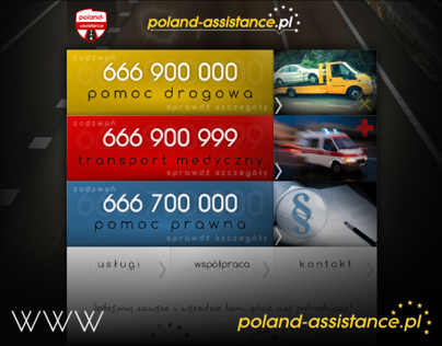 Poland-Assistance: strona internetowa (WWW)