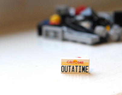 Lego Back To The Future Build
