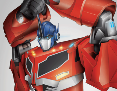 Optimus Prime Illustration