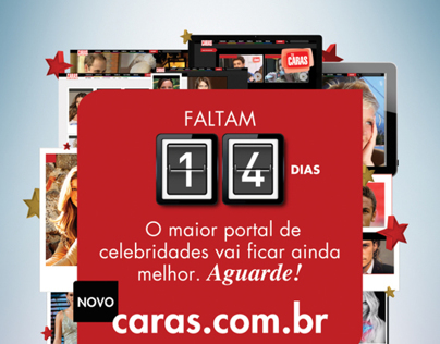 Ad - Countdown to the new site CARAS