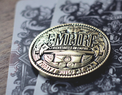 Empire Playing Cards - Collectors Poker Coin