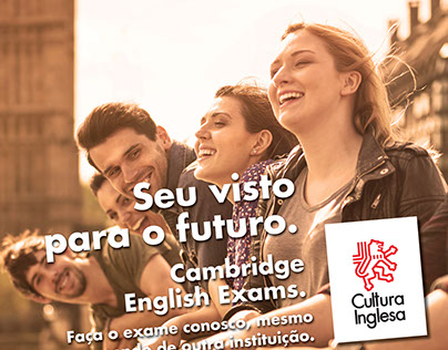 Campanha Digital Cultura Inglesa Cambridge