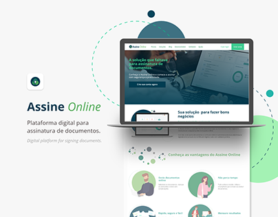 Assine Online website