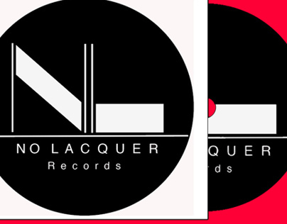 "No lacquer" design for Louis Robinson record label