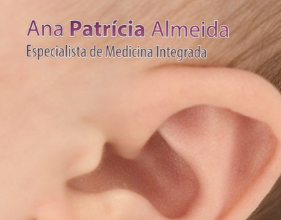 Cartaz publicitário Dr.ª Ana Patricia Almeida - Moxa