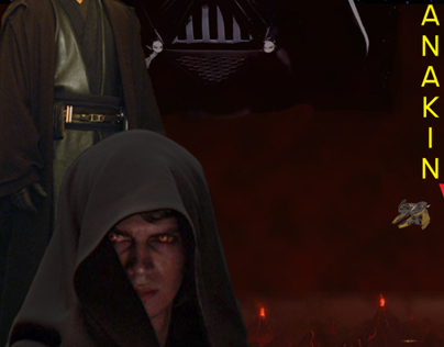 Anakin Skywalker Plakatstil Character poster