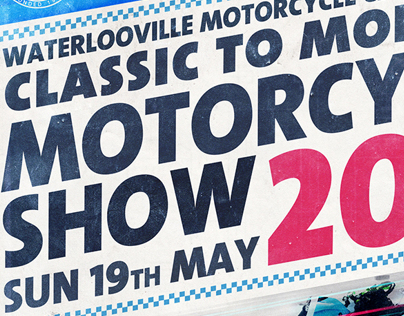 Motorcycle Show Poster