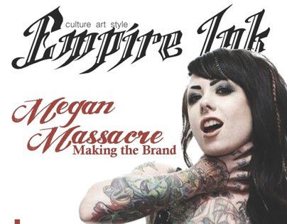 Empire ink cover and spread