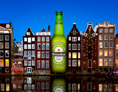 Heineken Tall Neck Bottle