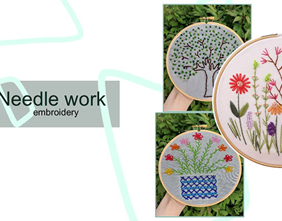 NEEDLE WORK - Embroidery