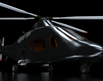 Helicopter Model and Rendering