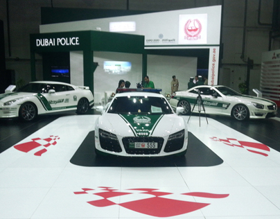 Dubai Police Stand - Motor Show