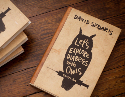 David Sedaris Book Cover Design and Illustration