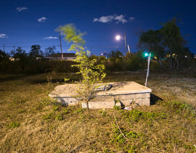 Lower 9th ward Night Landscape Project 2008