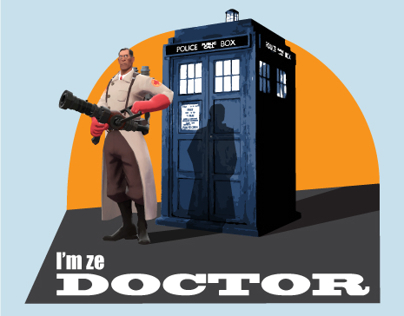Doctor Who/TF2 Mashup