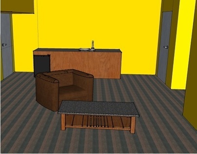 Double Suite SketchUp