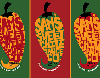 Sam's Sweet Chili Sauce Co. Brand Identity
