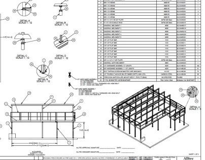 Structural Design of Rigging Loft / Mezzanine for BP
