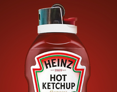 Heinz Hot Ketchup on Behance