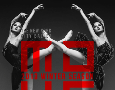 MOVE: Poster for The New York City Ballet.