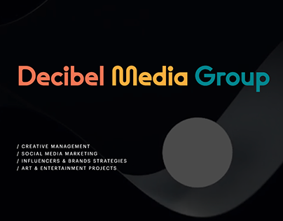Decibel Media Group - Rebranding