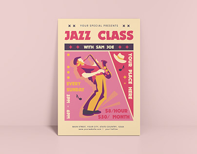 Jazz Class Flyer