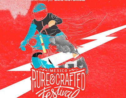 Project thumbnail - Poster Para Festival Pure & Crafted México 2022