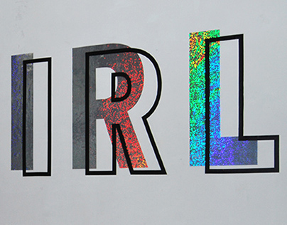 Visual Identity for IRL Exhibition