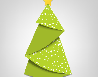 Creative Christmas tree card