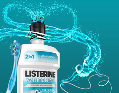Listerine Mouthwash Ad Created with ZBrush