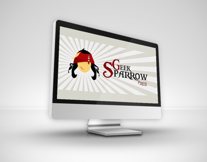 Geek Sparrow logo design