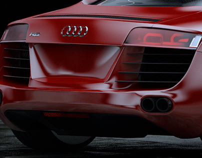 3D Audi r8