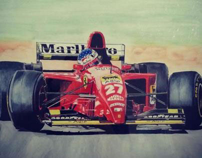 Jean Alesi - Ferrari 1995