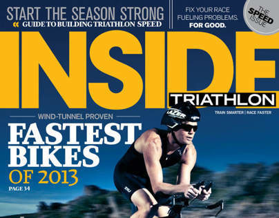 Inside Triathlon magazine Covers