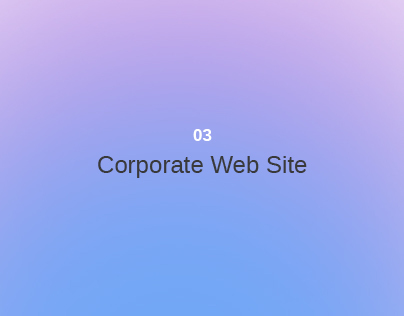 Corporate Web Site
