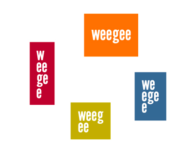 The box is alive. Weegee -logo for exhibition centre